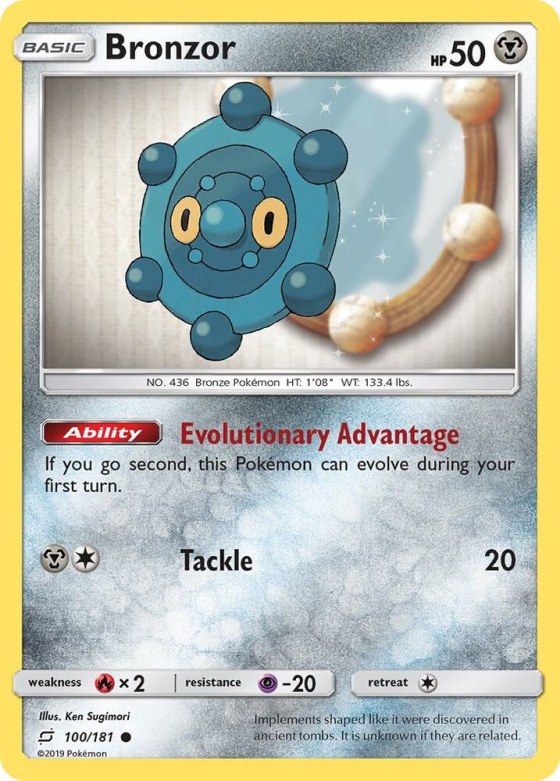 Bronzor - Reverse Holo