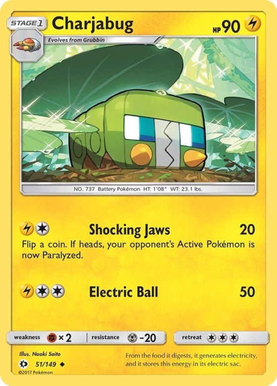 Charjabug - Reverse Holo