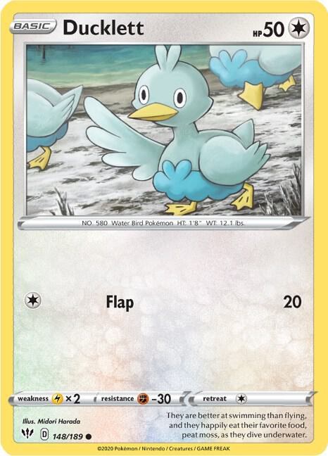 Ducklett - Reverse Holo