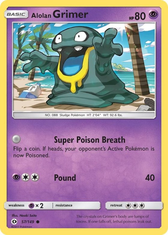 Alolan Grimer - Reverse Holo