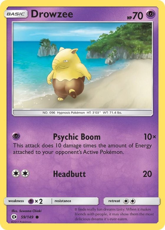 Drowzee - Reverse Holo