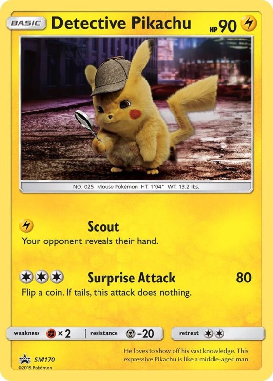 Detective Pikachu - Stamped