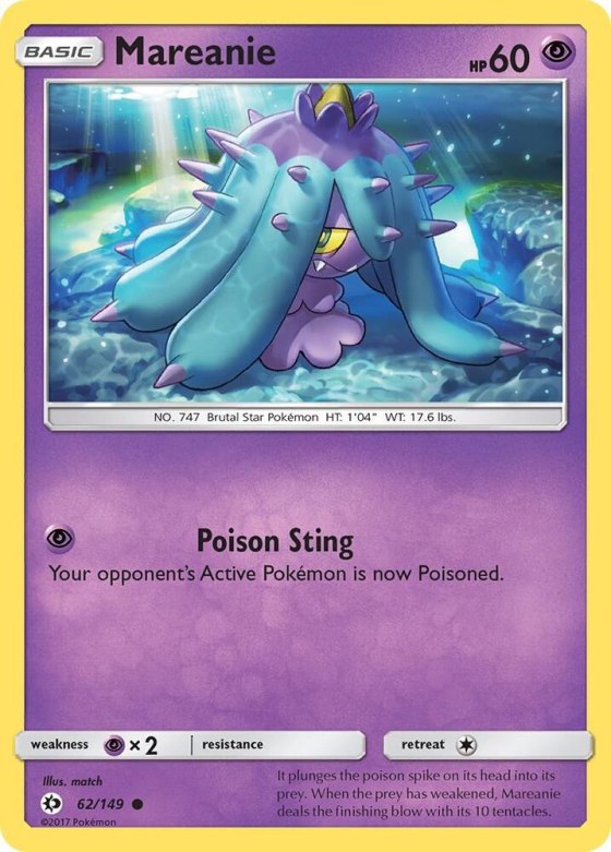 Mareanie - Reverse Holo