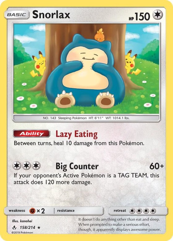 Snorlax - Holo