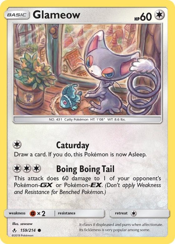 Glameow - Reverse Holo