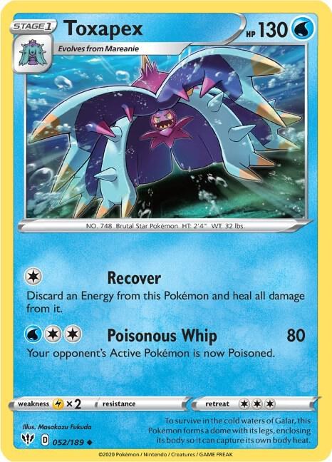Toxapex - Reverse Holo