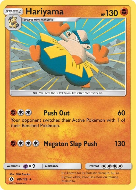 Hariyama - Reverse Holo
