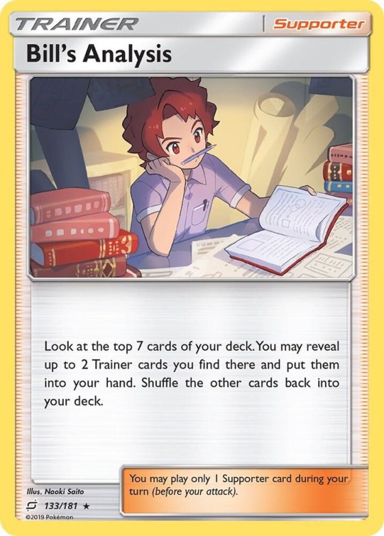 Bill's Analysis - Reverse Holo