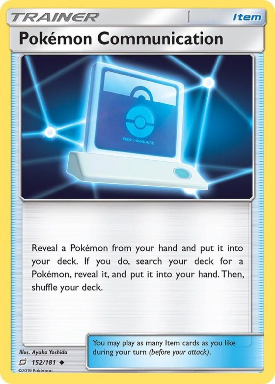 Pokemon Communication - Reverse Holo