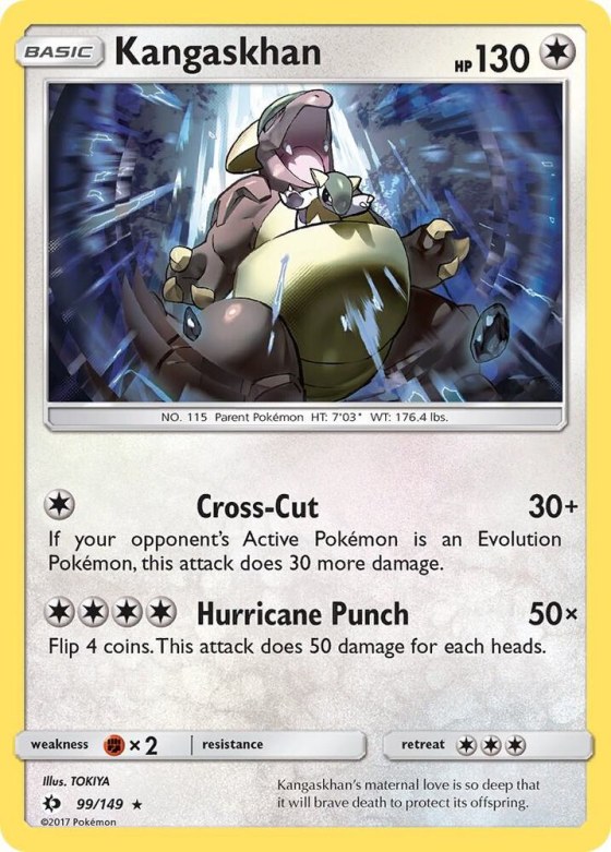 Kangaskhan - Reverse Holo