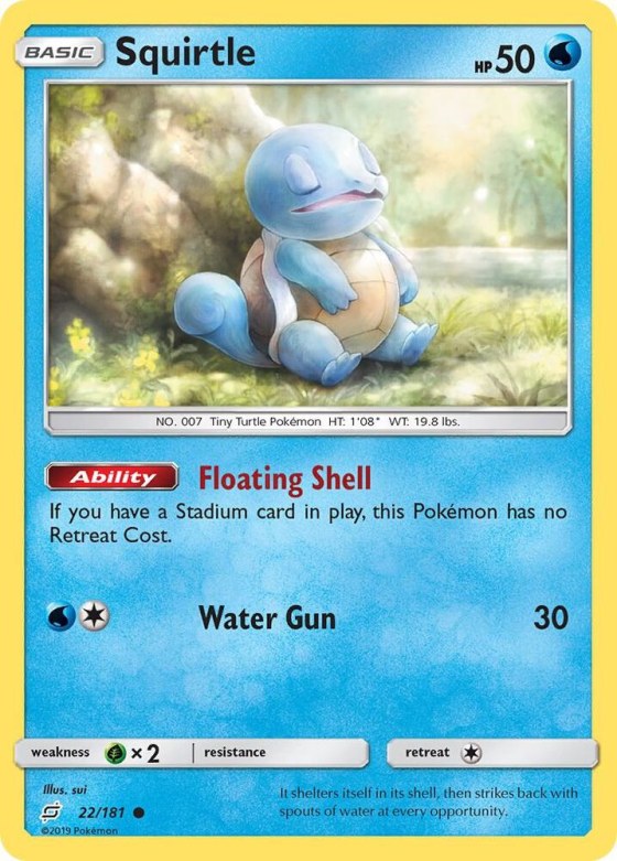 Squirtle (22) - Reverse Holo