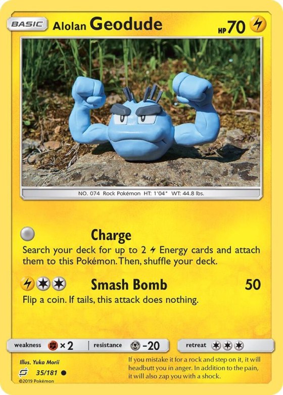 Alolan Geodude (35) - Reverse Holo