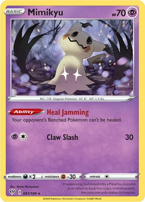 Mimikyu - Reverse Holo