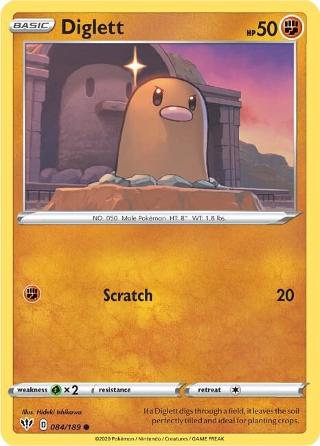 Diglett - Reverse Holo