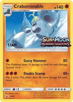 Crabominable - Staff