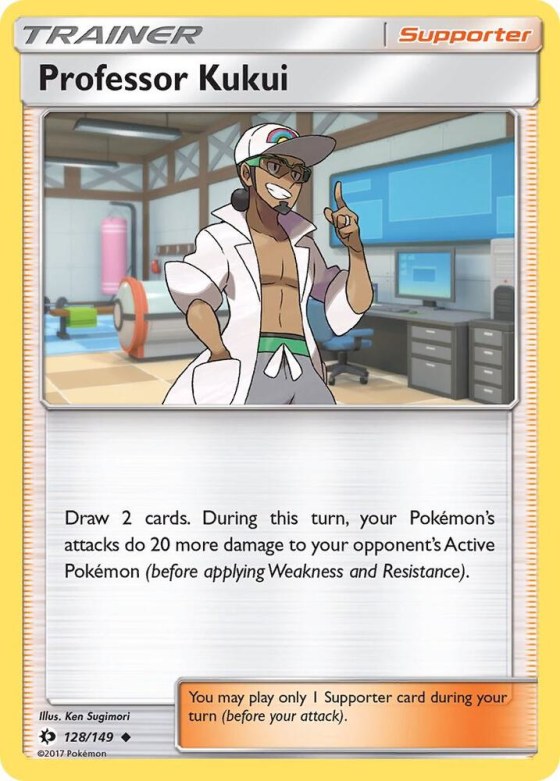 Professor Kukui - Reverse Holo