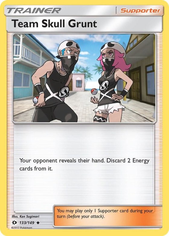 Team Skull Grunt - Reverse Holo