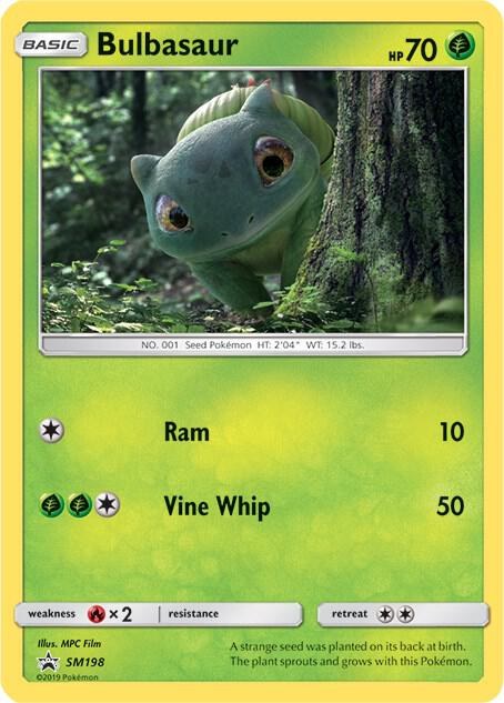 Bulbasaur - Detective Pikachu Stamped