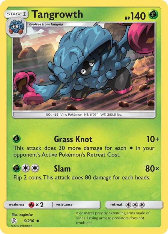 Tangrowth - Reverse Holo
