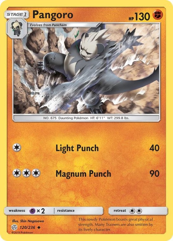 Pangoro - Reverse Holo