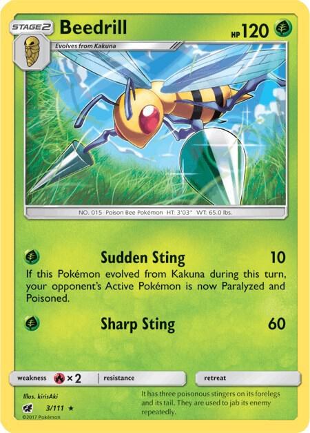 Beedrill - Reverse Holo