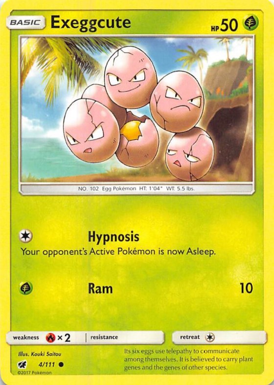 Exeggcute - Reverse Holo