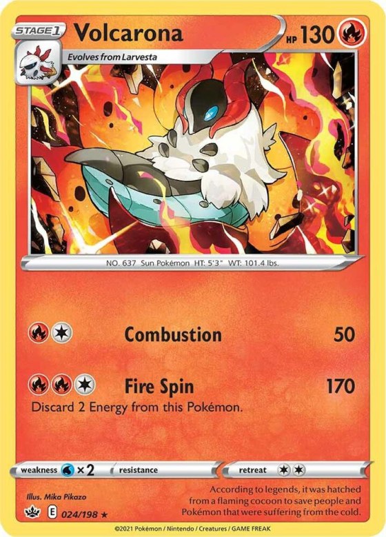 Volcarona - Reverse Holo