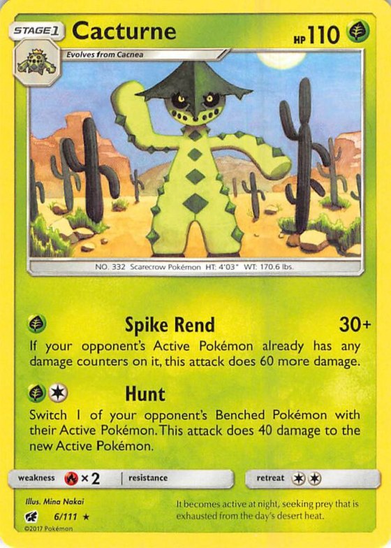 Cacturne - Reverse Holo