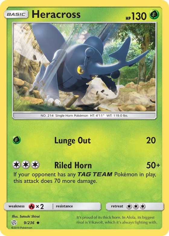 Heracross - Reverse Holo