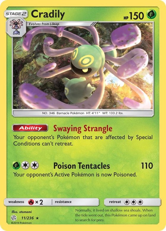 Cradily - Reverse Holo
