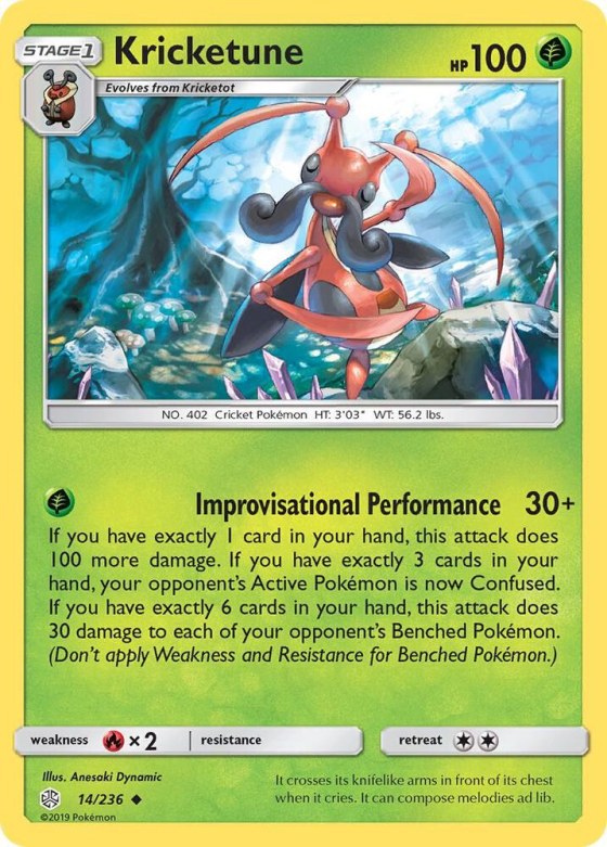Kricketune - Reverse Holo