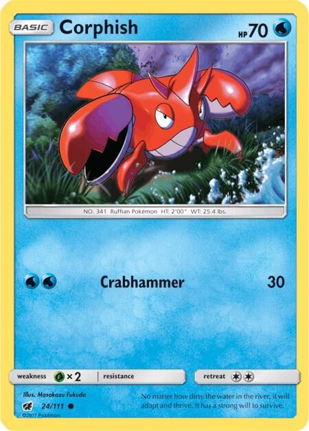 Corphish - Reverse Holo