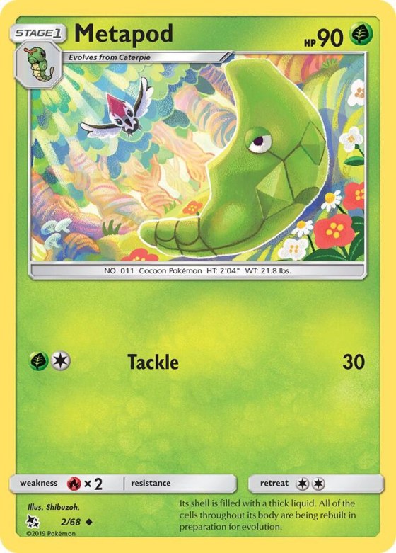 Metapod - Reverse Holo