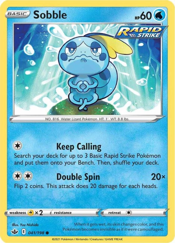 Sobble - Reverse Holo