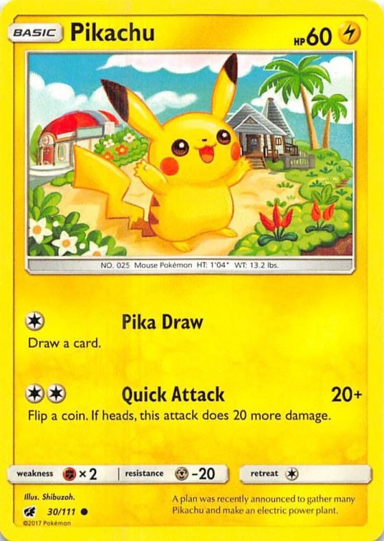 Pikachu - Reverse Holo