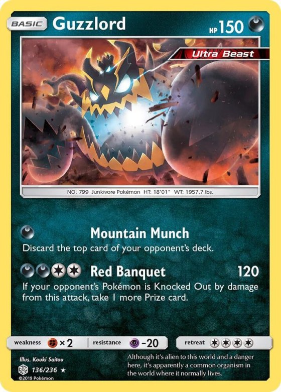 Guzzlord - Reverse Holo
