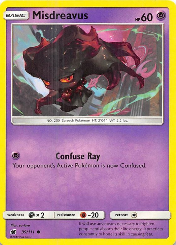 Misdreavus - Reverse Holo