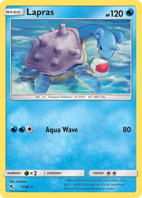 Lapras - Reverse Holo