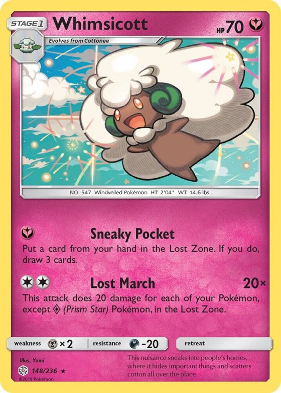 Whimsicott - Reverse Holo
