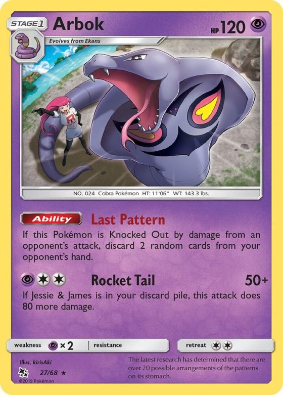 Arbok - Reverse Holo