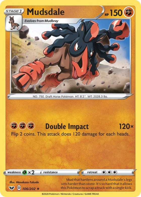 Mudsdale - Reverse Holo