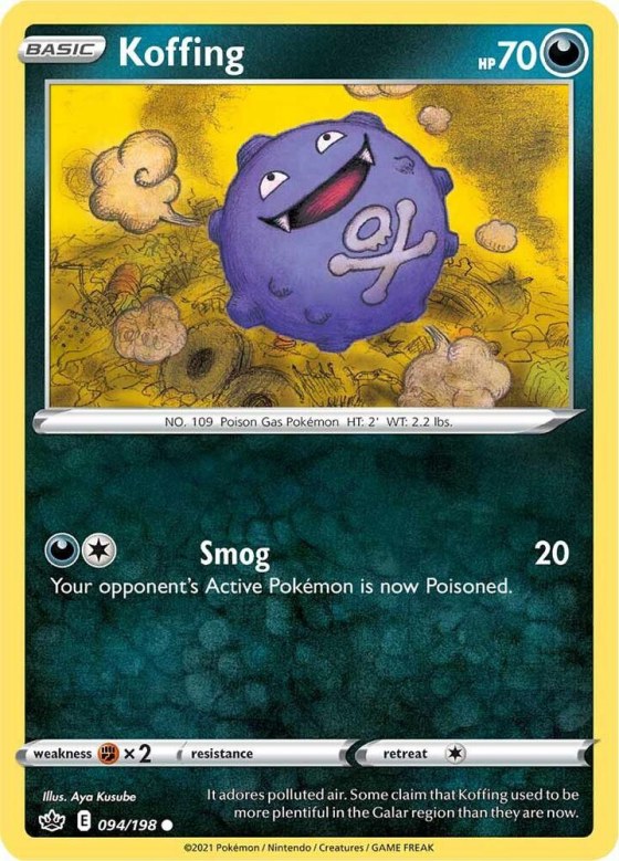 Koffing - Reverse Holo
