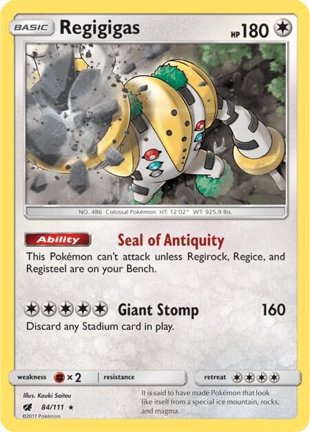 Regigigas - Holo