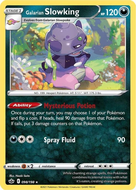 Galarian Slowking - Holo