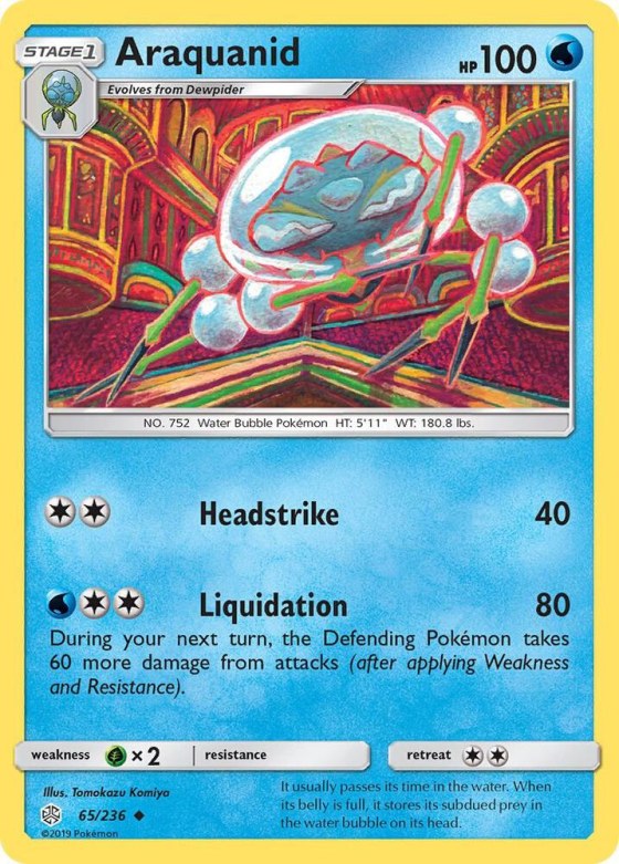 Araquanid - Reverse Holo