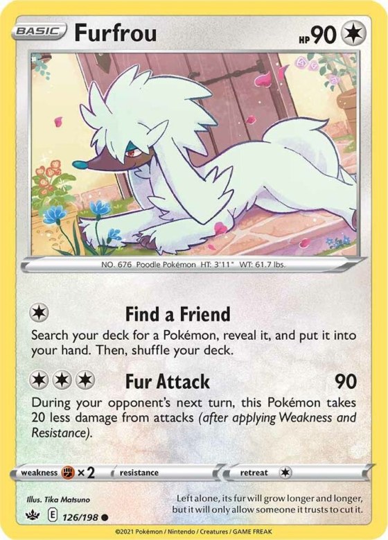 Furfrou - Reverse Holo