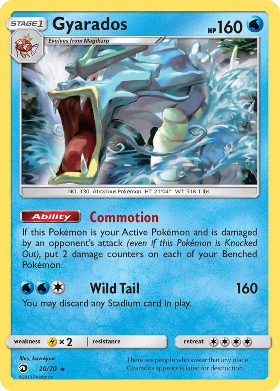 Gyarados - Reverse Holo