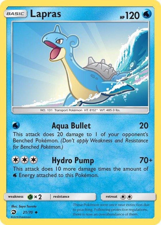 Lapras - Reverse Holo