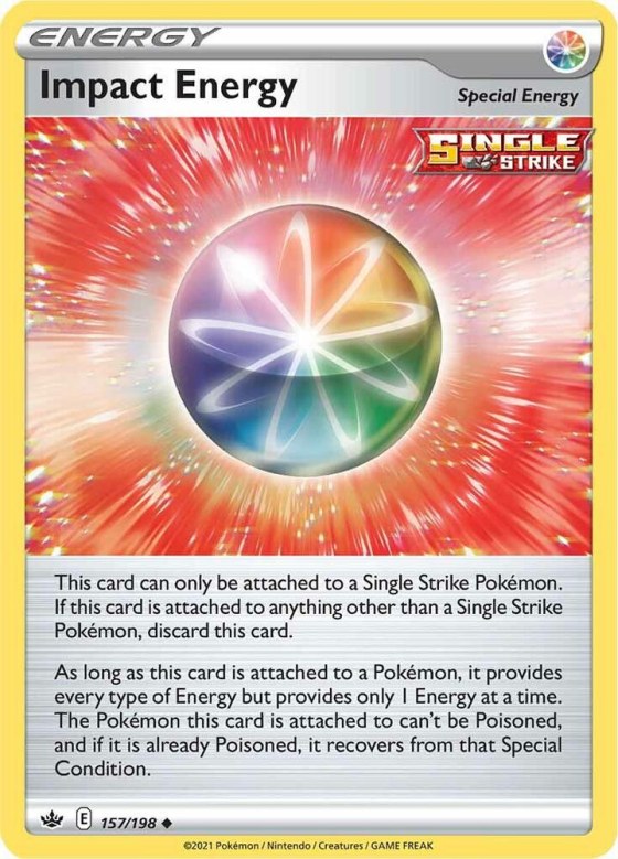 Impact Energy - Reverse Holo