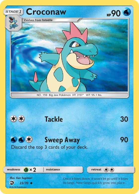 Croconaw - Reverse Holo